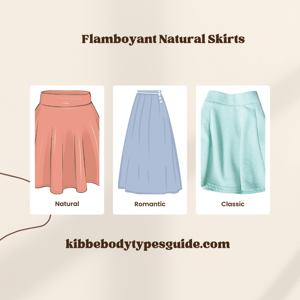 Flamboyant Natural Skirts